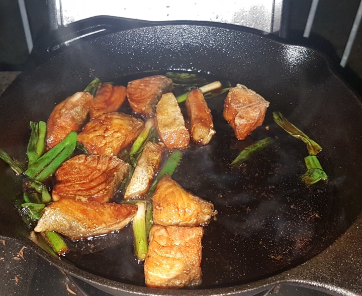 Teryaki Salmon6-Salmon cooking